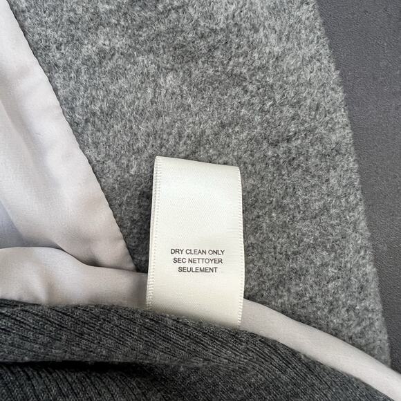 Rebecca Taylor Tweed Textured Moto Zip Up Jacket Women’s Size 10 - Picture 7 of 9